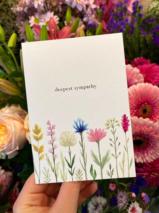 Greeting Card | Deepest Sympathy