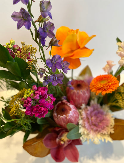 Floral Arrangement in Designer Bowl