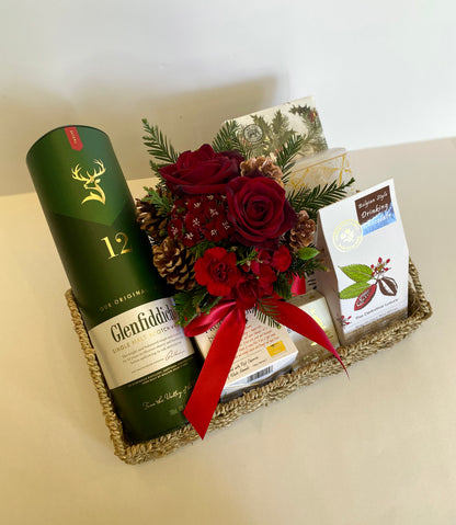 Tipsy Blooms Holiday Hamper