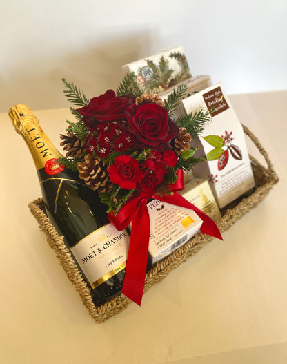 Tipsy Blooms Holiday Hamper