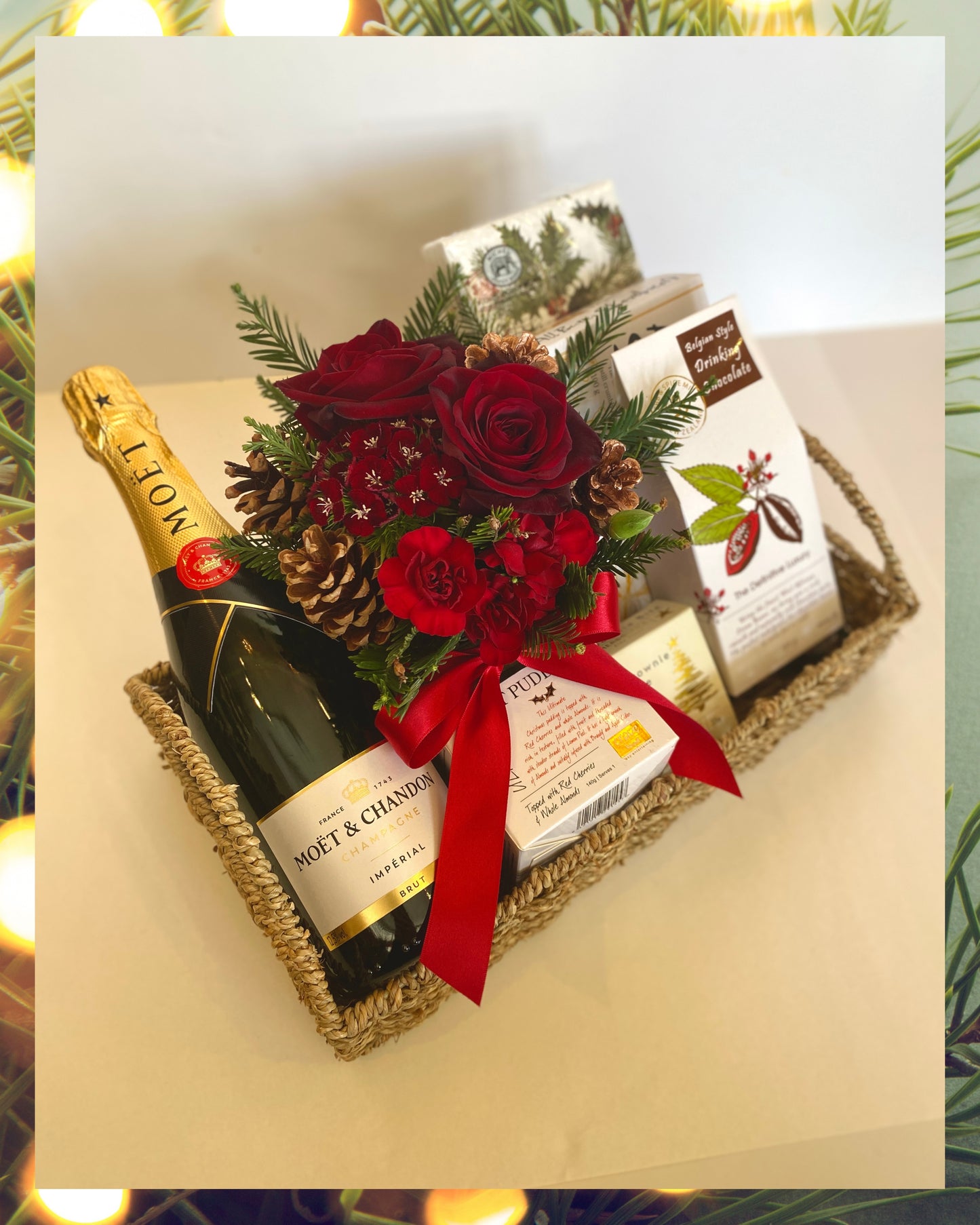 Tipsy Blooms Holiday Hamper