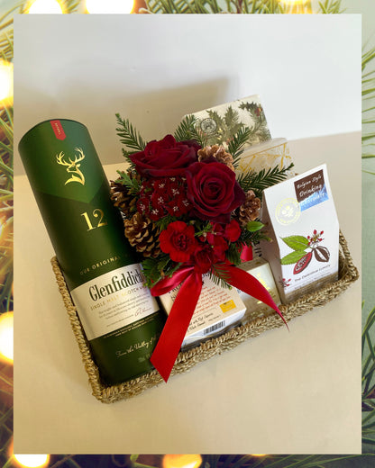 Tipsy Blooms Holiday Hamper